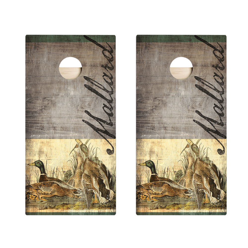 Mallard Star Cornhole Boards