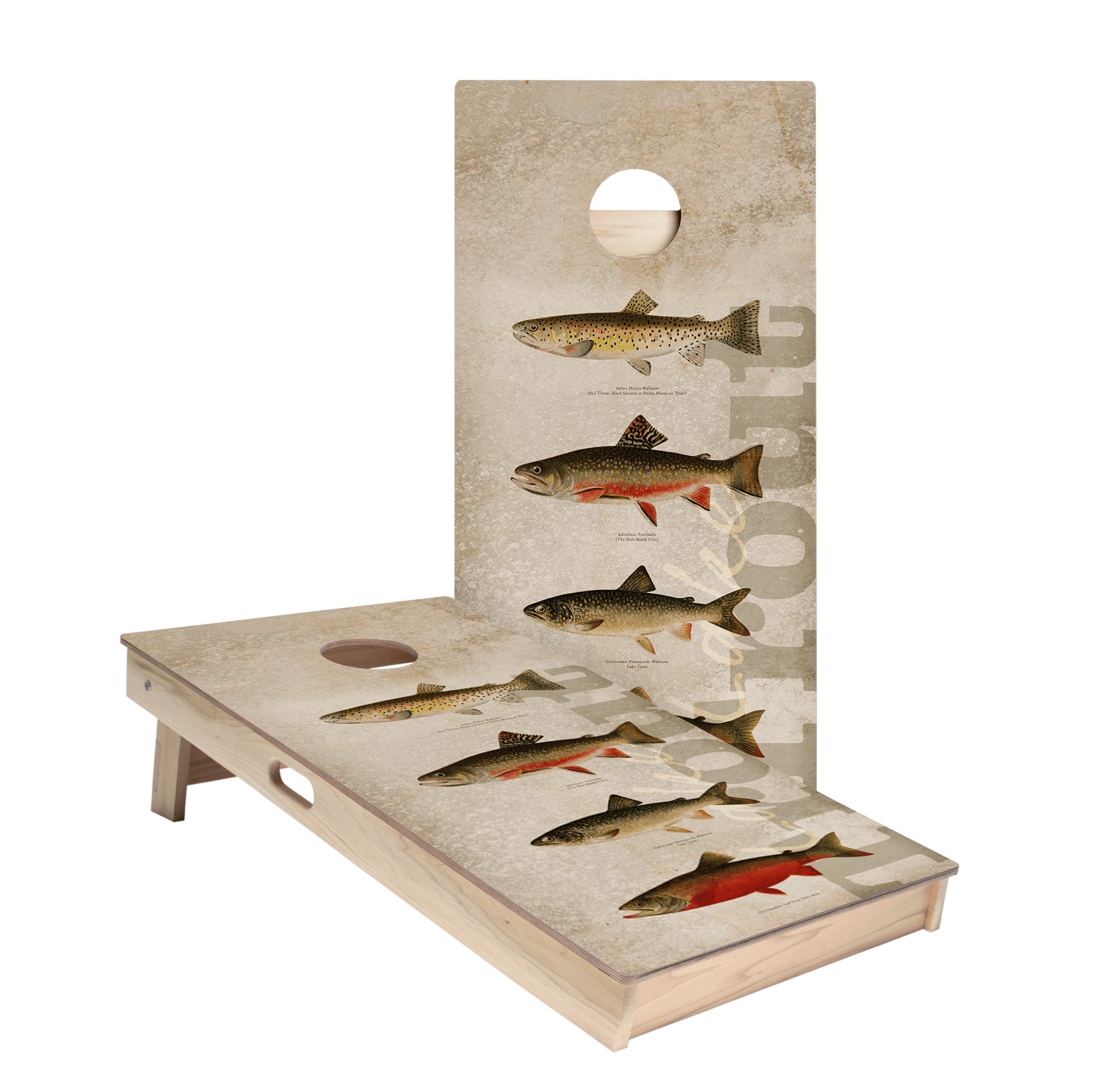 Trout Star Cornhole Boards