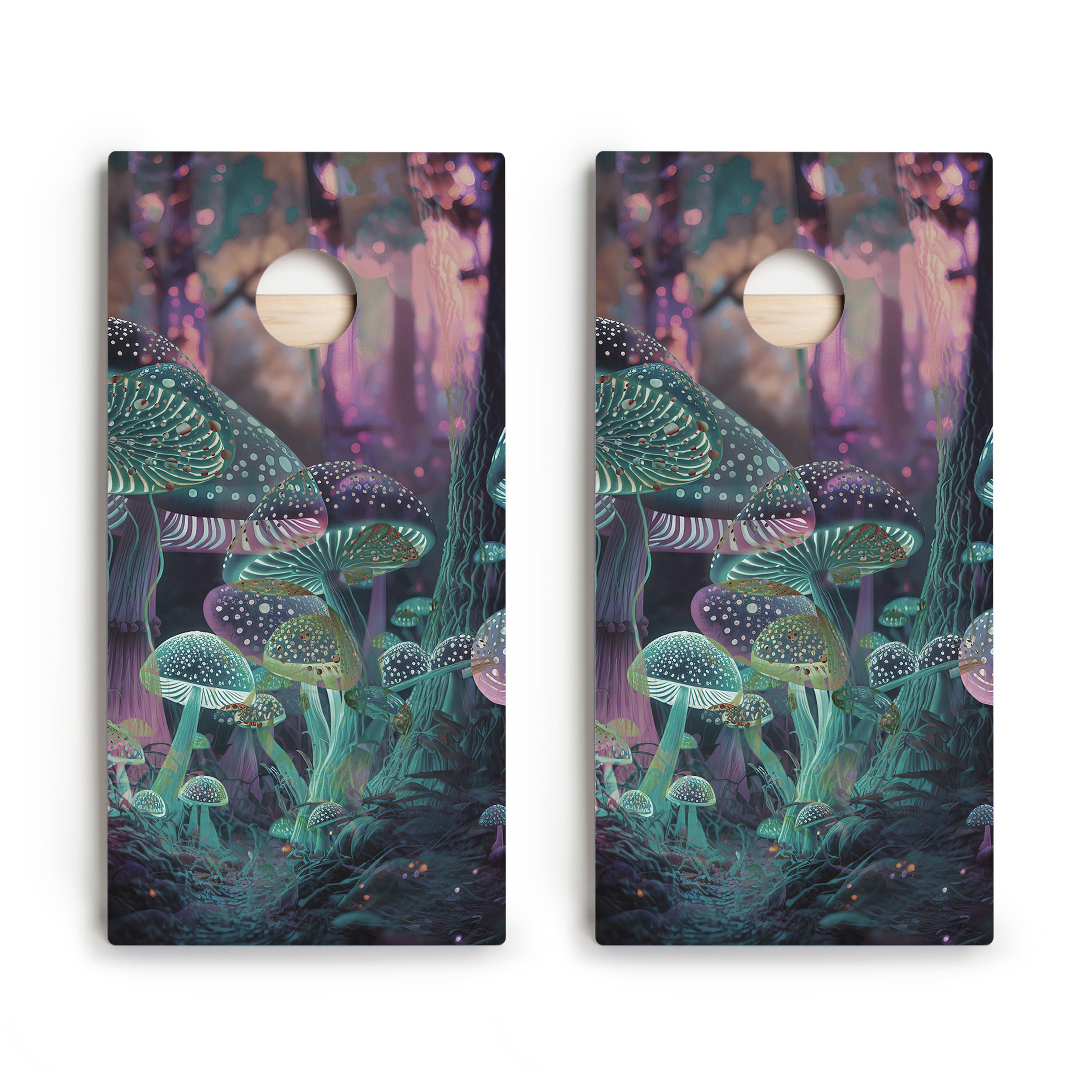 Trippin Garden Star Cornhole Boards