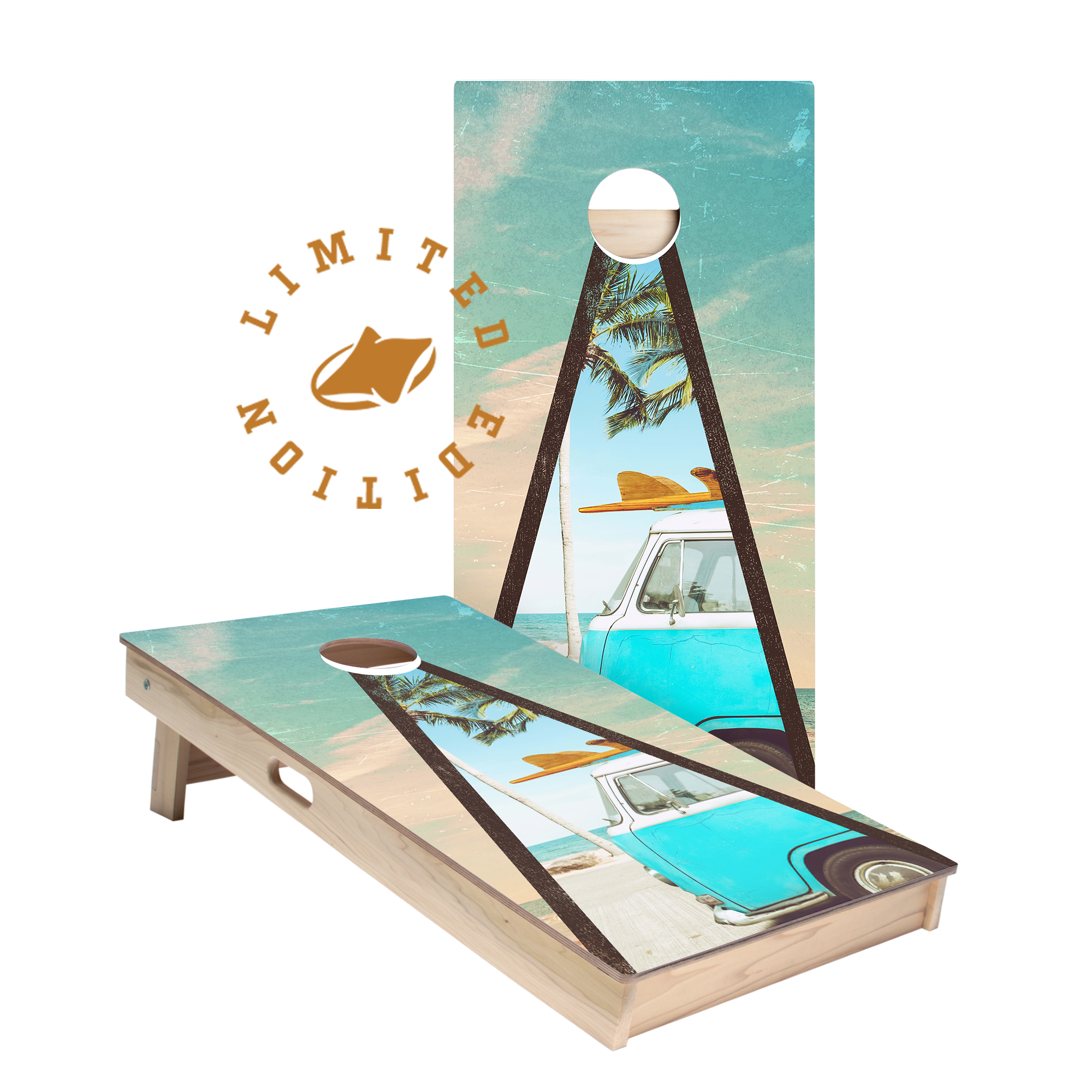 Vintage Van Limited Edition Star Cornhole Boards | 08.25 Drop