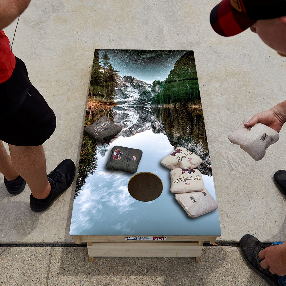 Mountain Vista Star Cornhole Boards