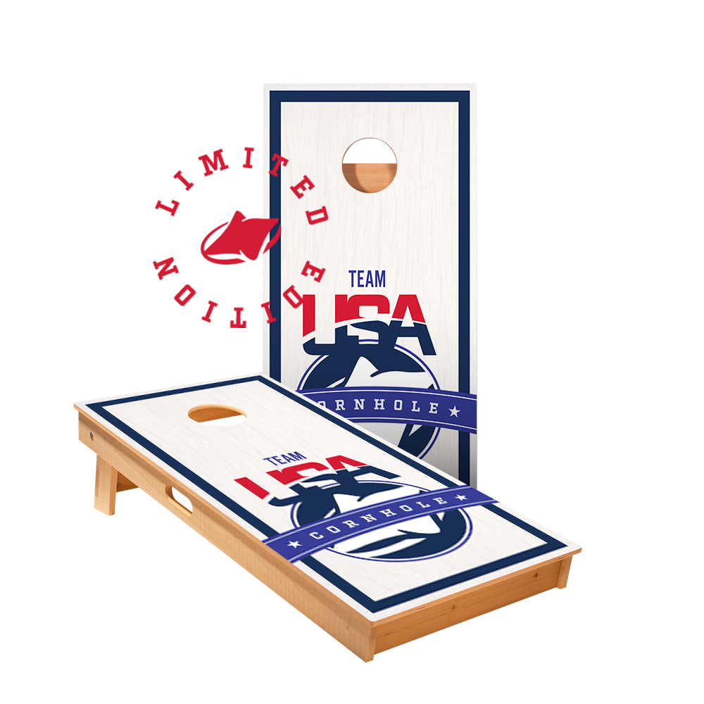 Team USA Cornhole Limited Edition Star Cornhole Boards  | 09.24 Drop