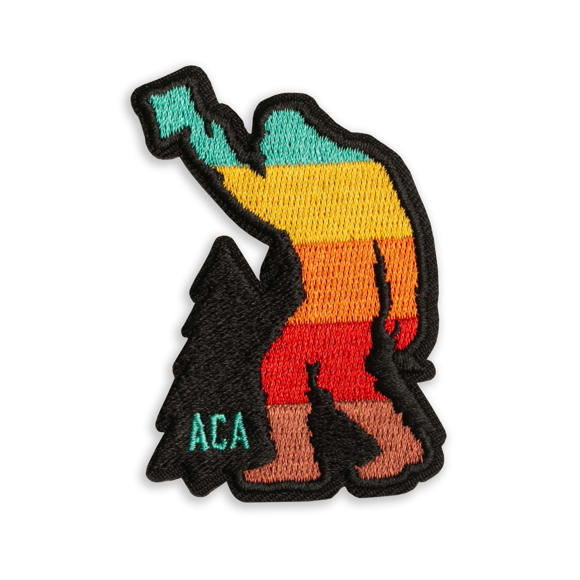 ACA Retro Cornhole Sasquatch Patch