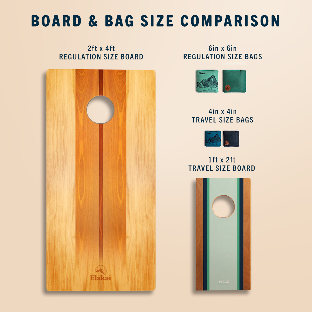 2x4 Yosemite Cornhole Boards