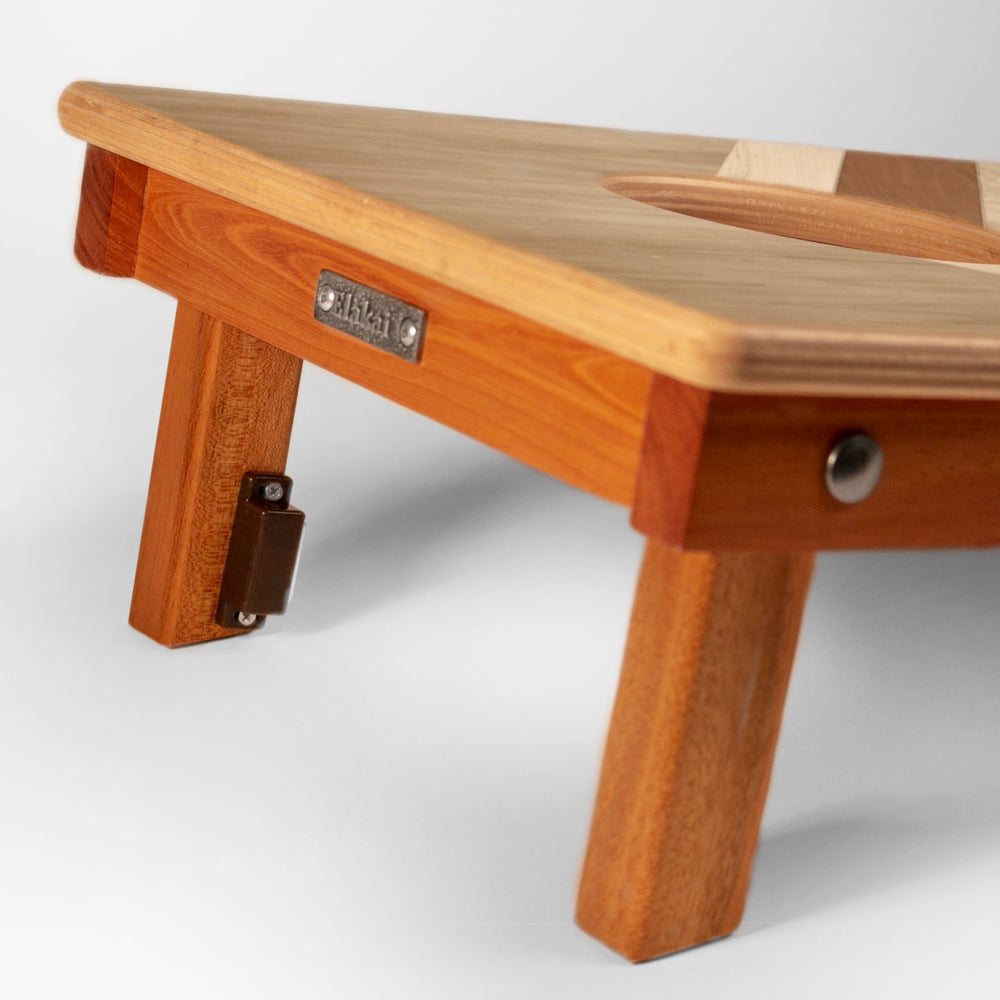 1ft x 2ft Terra Chevron Compact Travel Cornhole Board Set