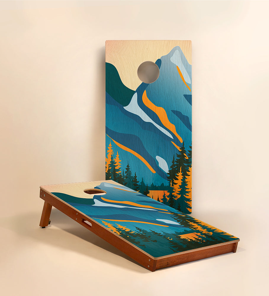 2x4 Grand Teton Cornhole Boards