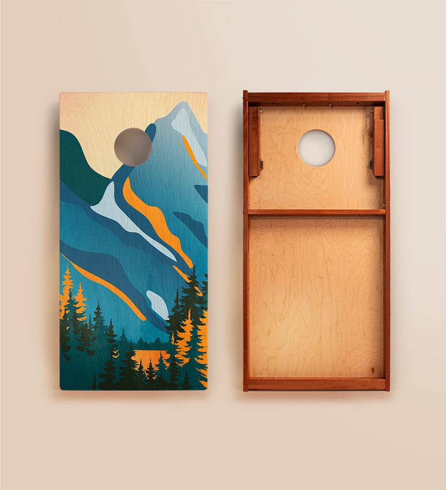 2x4 Grand Teton Cornhole Boards