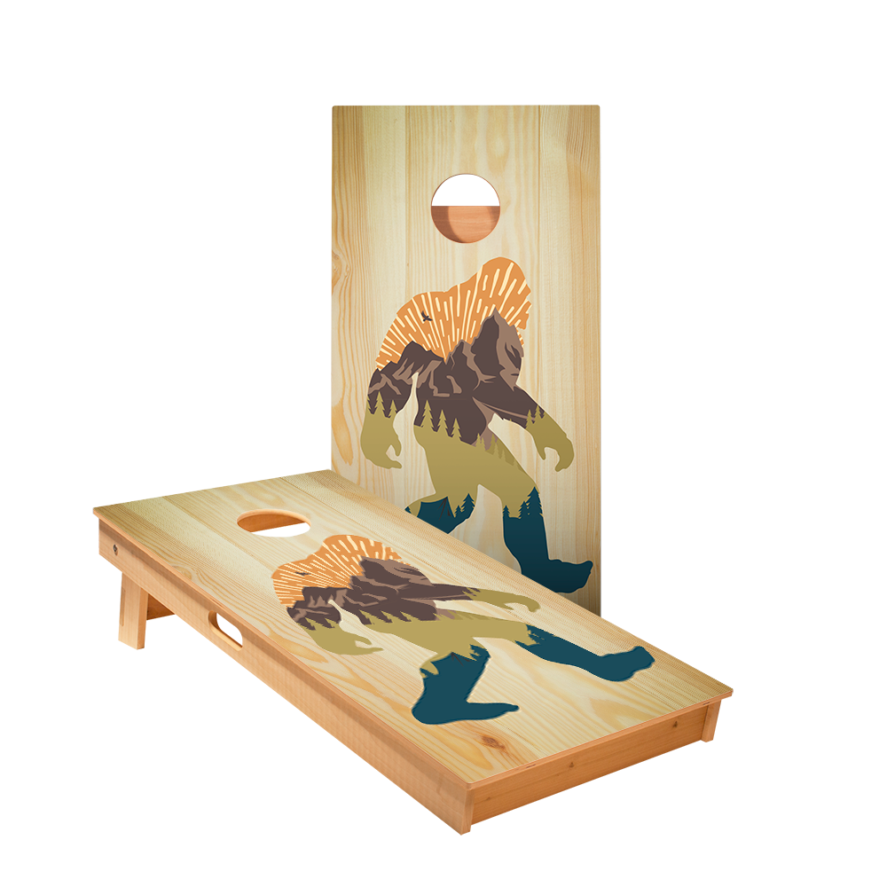 Wilderness Sasquatch Star Cornhole Boards