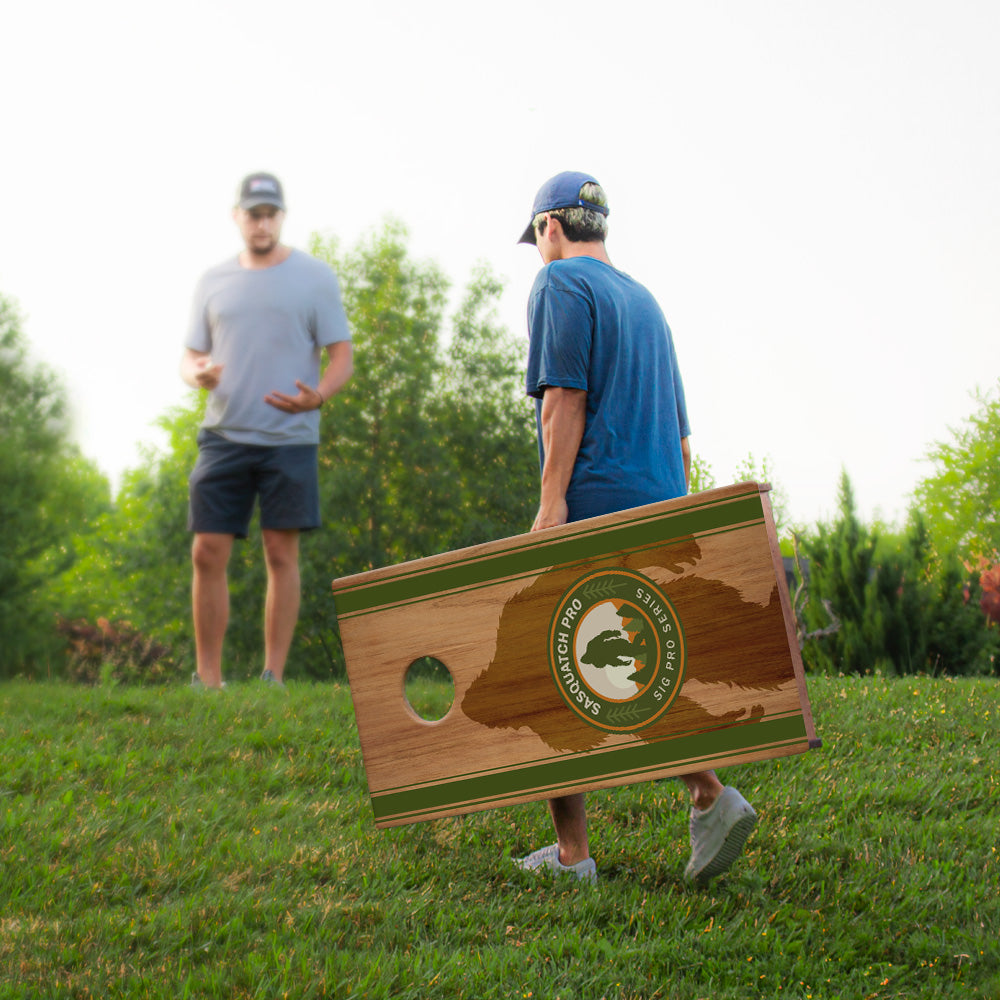 Sasquatch Pro Sig Pro Cornhole Boards