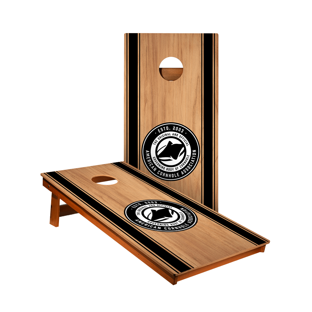 ACA Classic Stripes Backyard 2400 Cornhole Boards - WACA - 000417 | American Cornhole Association