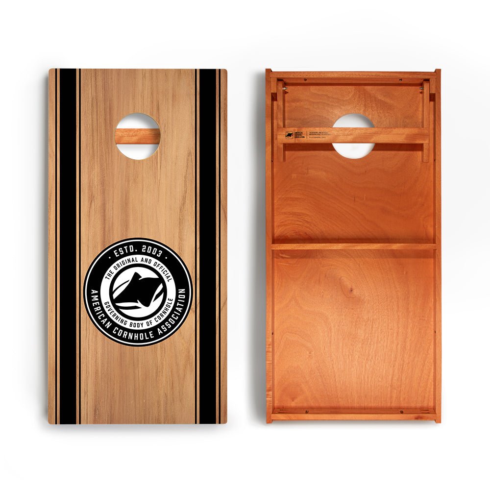 ACA Classic Stripes Backyard 2400 Cornhole Boards - WACA-000417 | American Cornhole Association