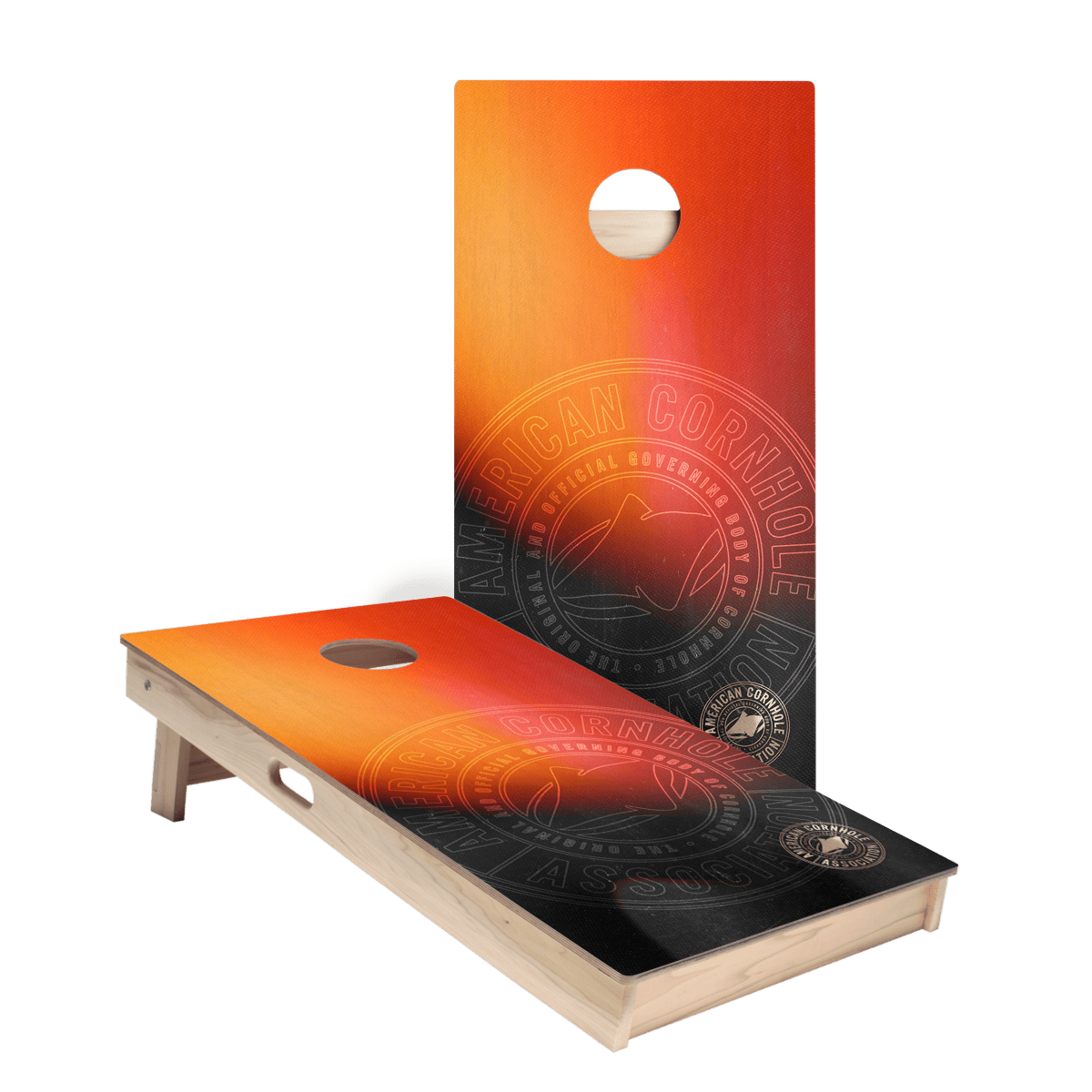 ACA Logo Rayflare Star Cornhole Boards, - American Cornhole Association