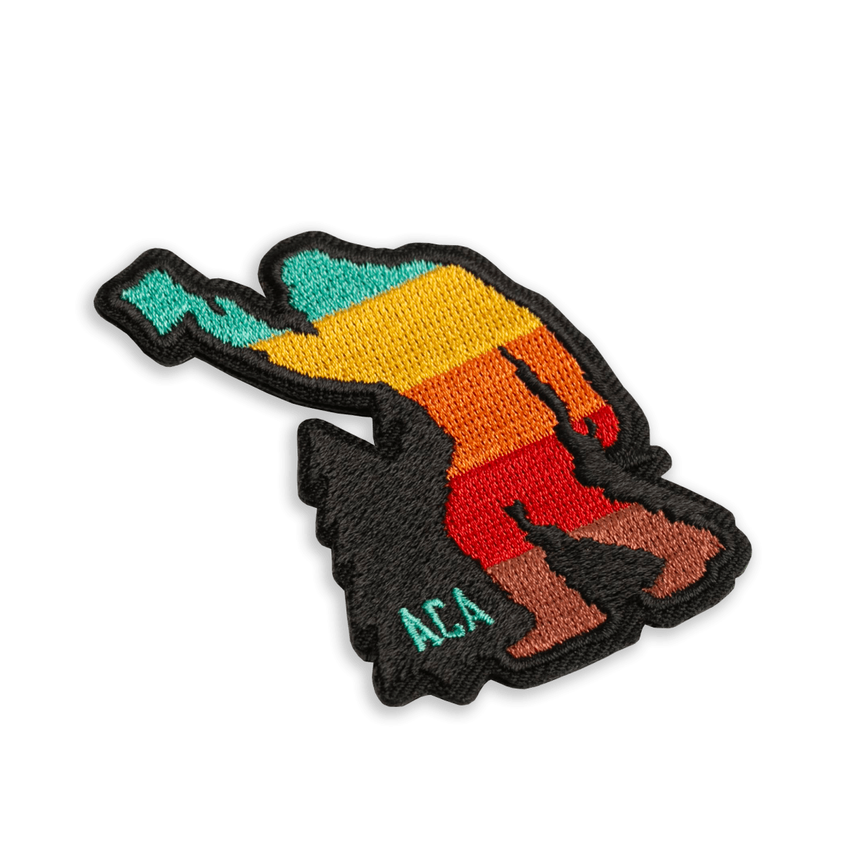 ACA Retro Cornhole Sasquatch Patch, - American Cornhole Association