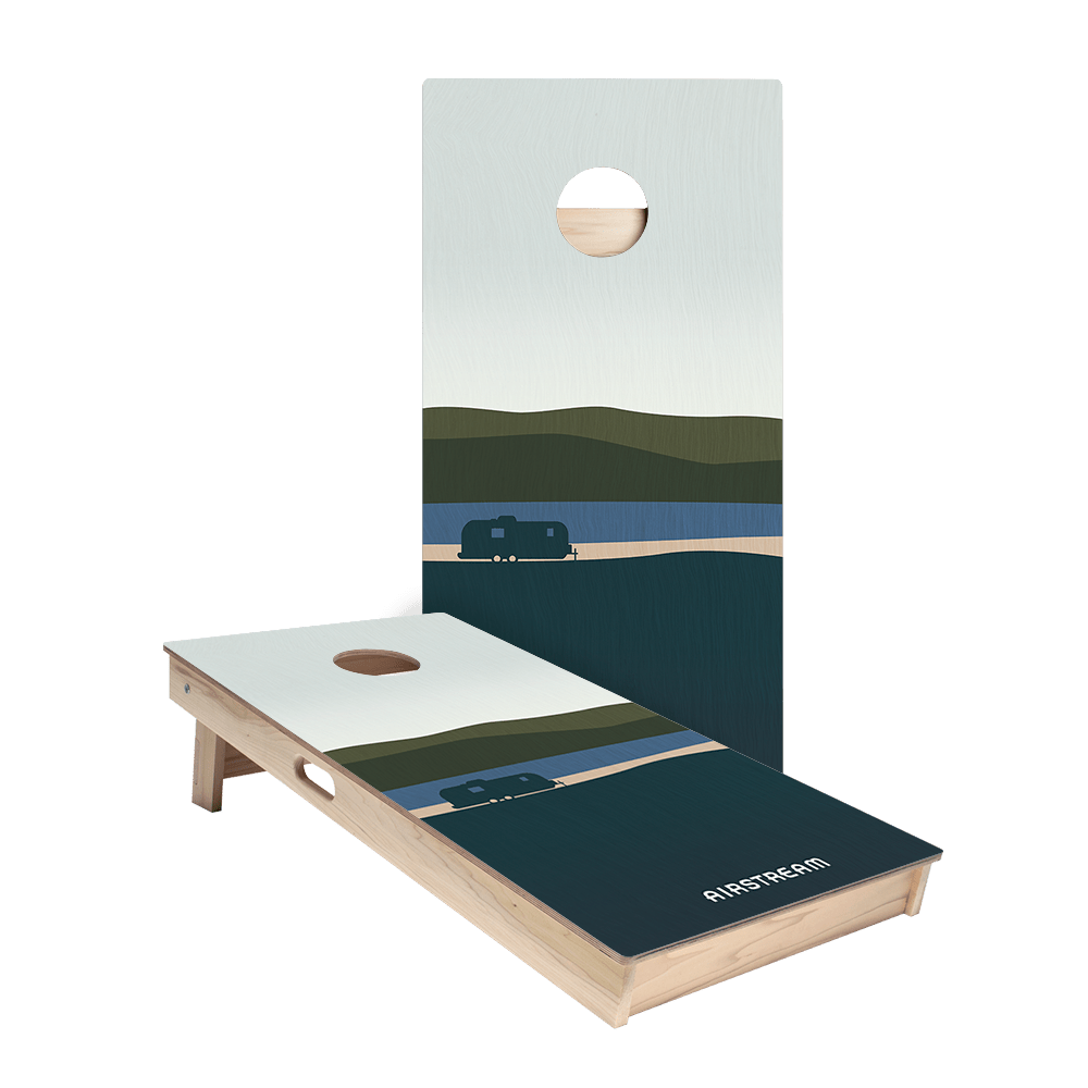 Airstream Lake View Star Cornhole Boards, - American Cornhole Association