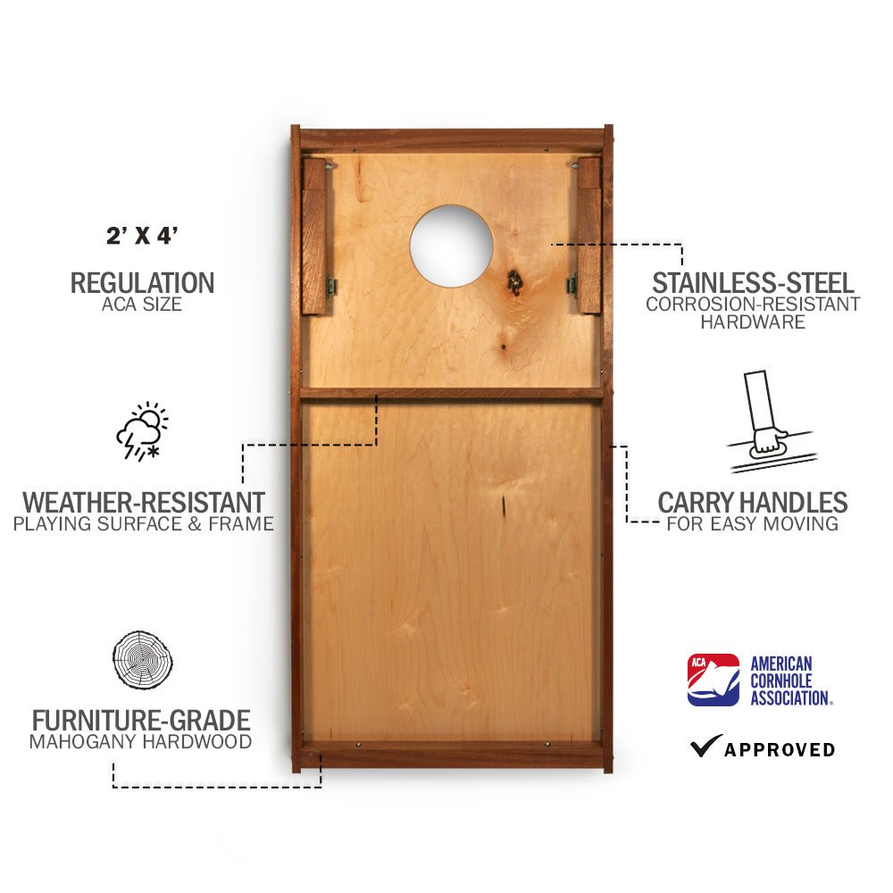 Betsy Ross Sig Pro 2x4 Regulation Cornhole Bundle -  | American Cornhole Association