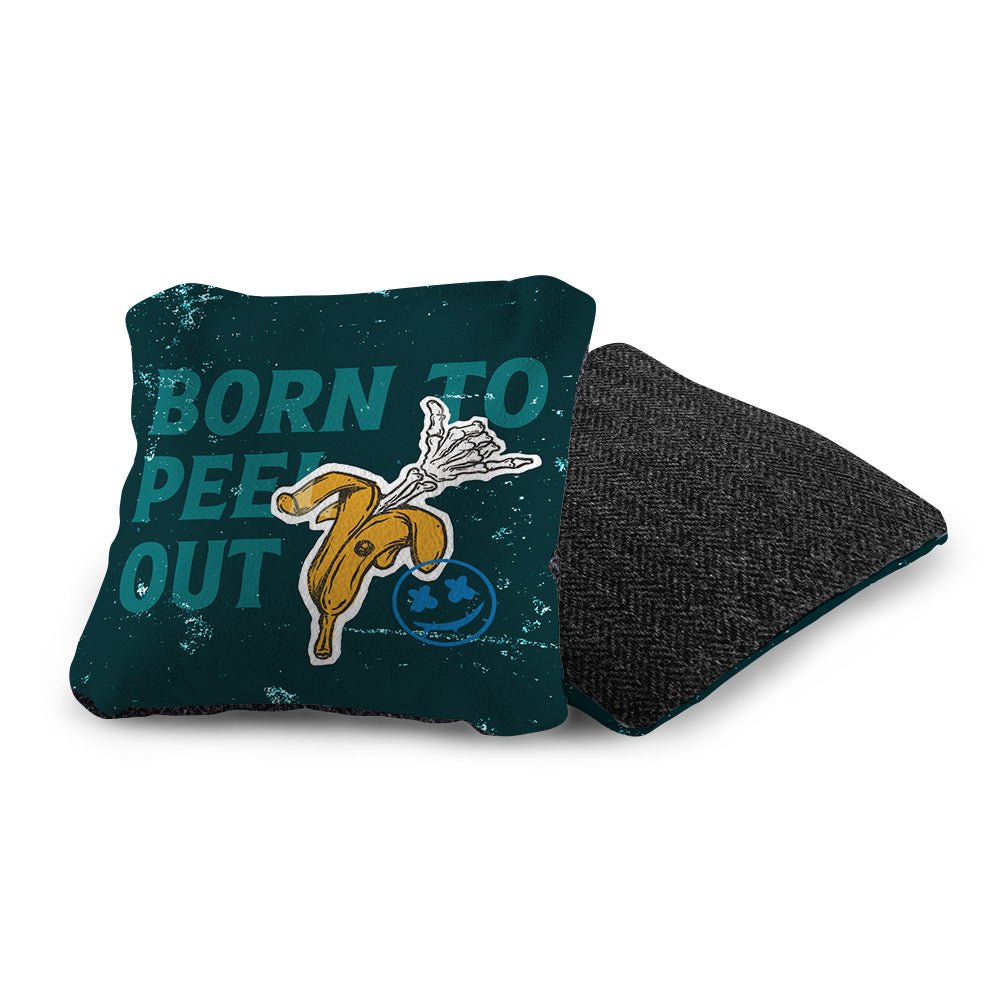 Born To Peel Out Limited Edition Synergy Soft Cornhole Bags | 02.26 DROP - 107041-128 | American Cornhole Association