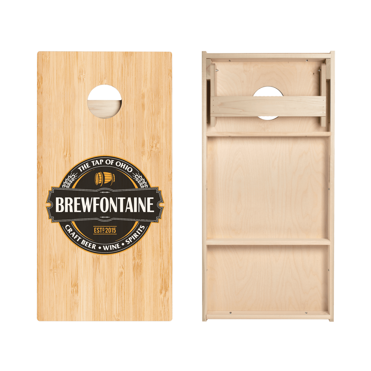 Brewfontaine Star Cornhole Boards - ACA - 000090 | American Cornhole Association