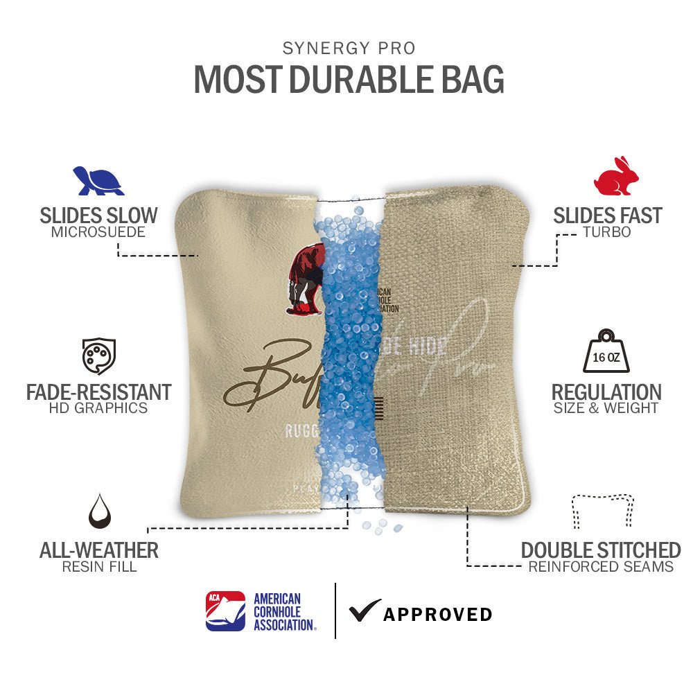 Buffalo Pro Sig Pro 2x4 Regulation Cornhole Bundle -  | American Cornhole Association