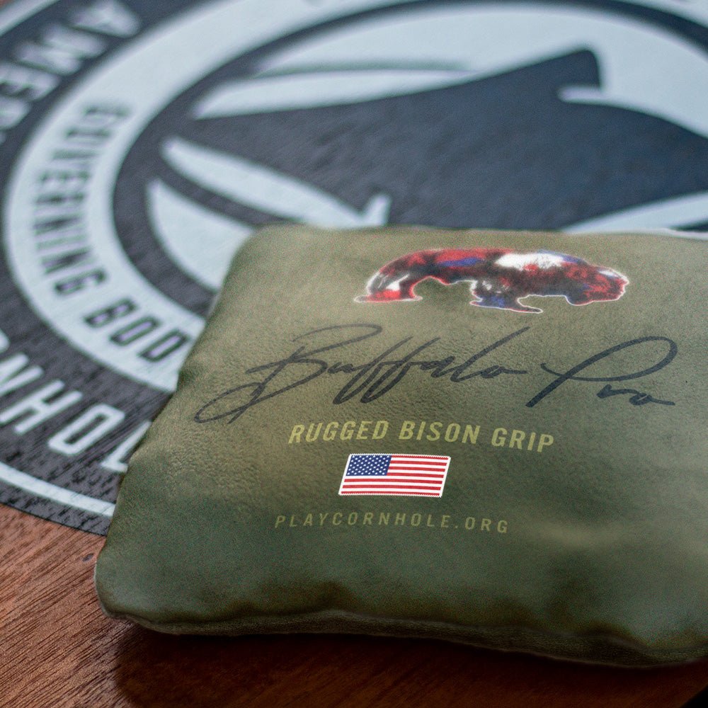 Buffalo Pro Sig Pro 2x4 Regulation Cornhole Bundle -  | American Cornhole Association