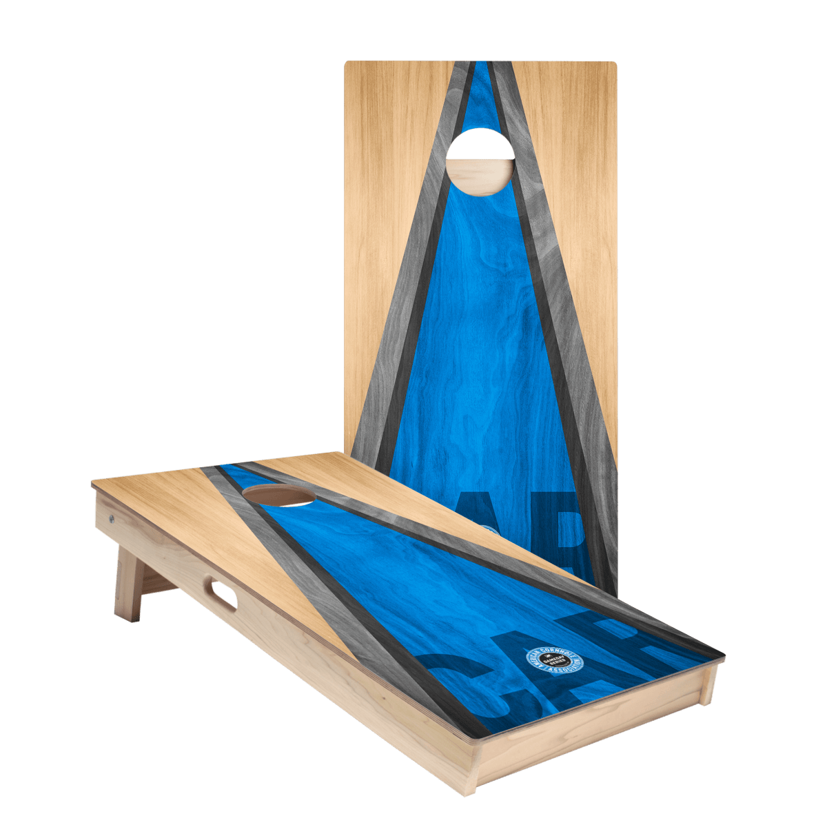 Carolina Football Gameday Classic Triangle Star Cornhole Boards - American Cornhole Association