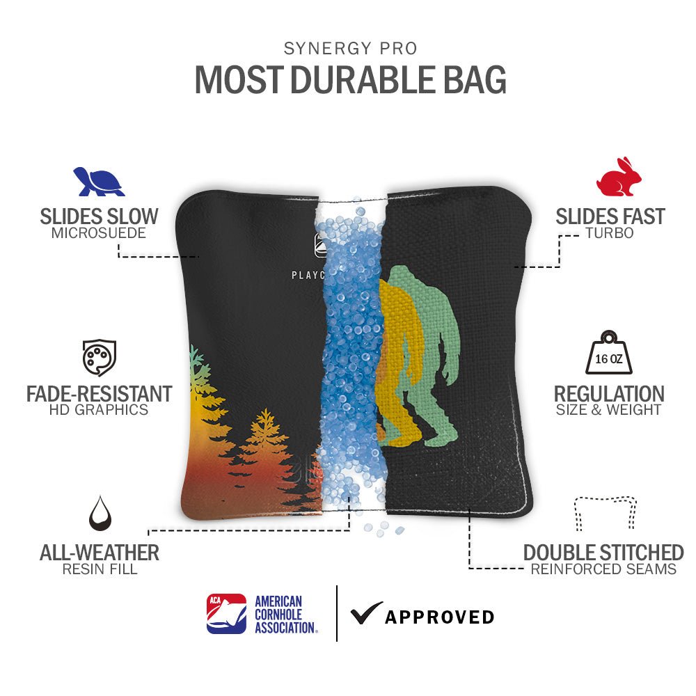 Classic Sasquatch Sig Pro 2x4 Regulation Cornhole Bundle -  | American Cornhole Association