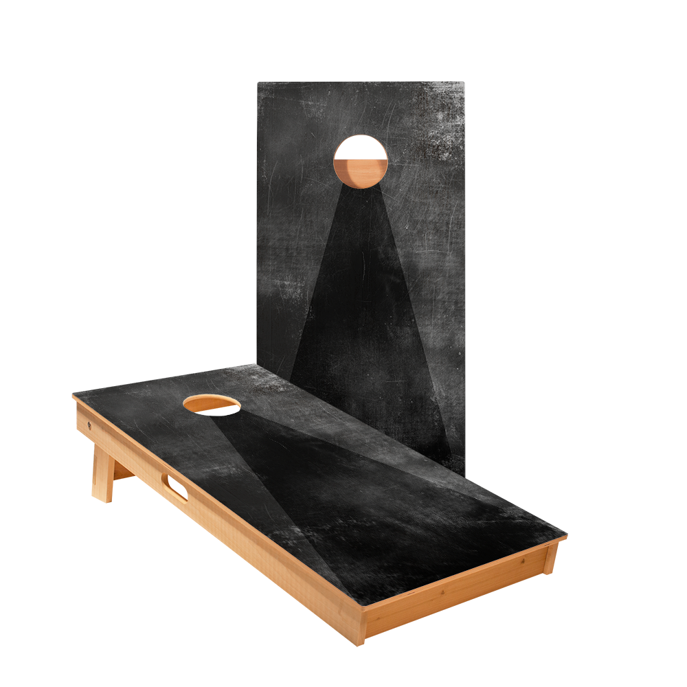 Classic Triangle - Black Star Cornhole Boards