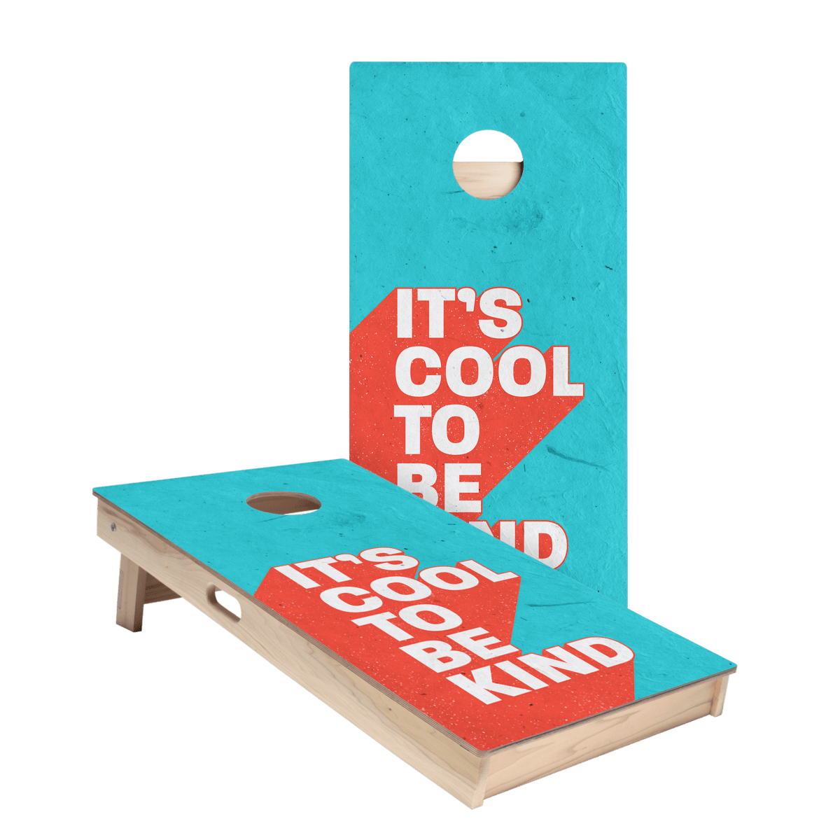 Cool To Be Kind Star Cornhole Boards, - American Cornhole Association