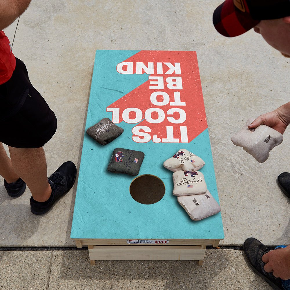 Cool To Be Kind Star Cornhole Boards, - American Cornhole Association