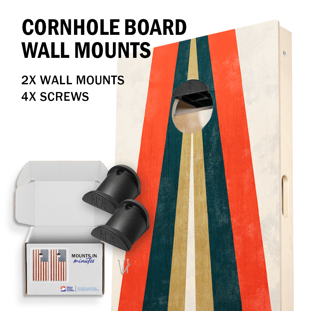 Cornhole Board Wall Mounts, - American Cornhole Association