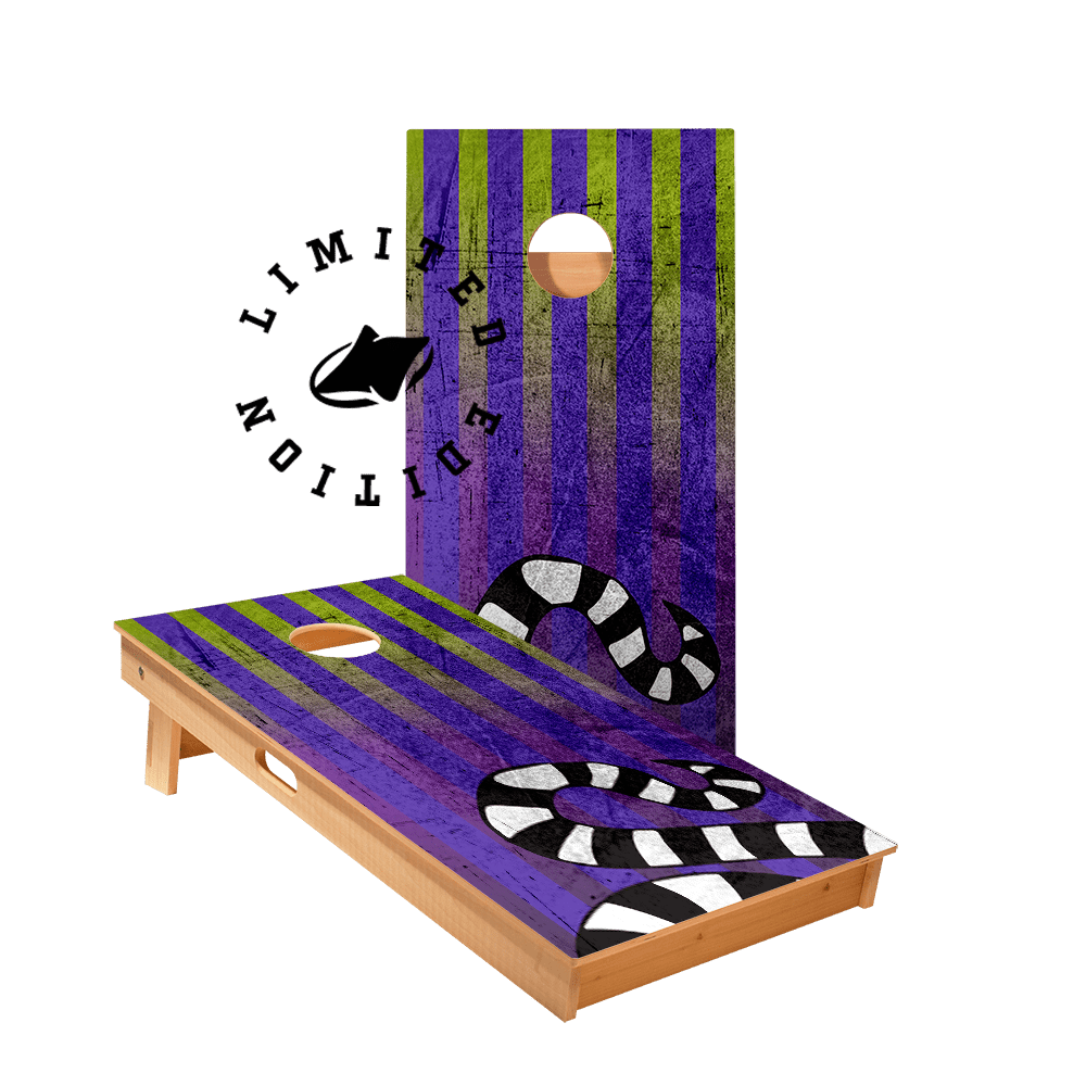 Creeping Crawlers Limited Edition Star Cornhole Boards | 10.24 Drop - American Cornhole Association