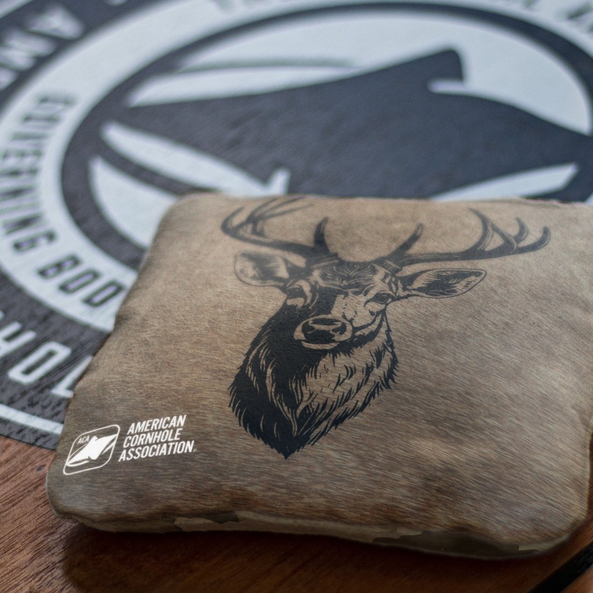 Deer Camo Synergy Pro Cornhole Bags - Brown 106208-382 | American Cornhole Association