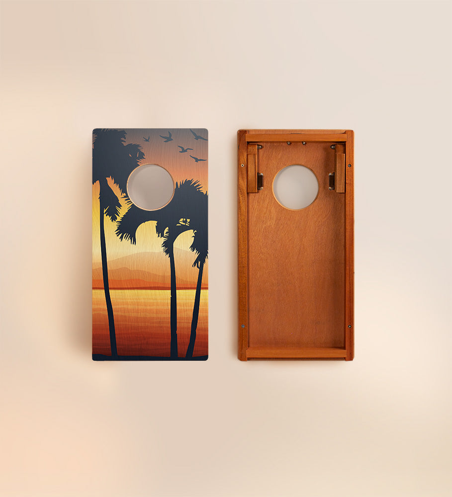 1ft x 2ft Virgin Islands Compact Travel Cornhole Boards