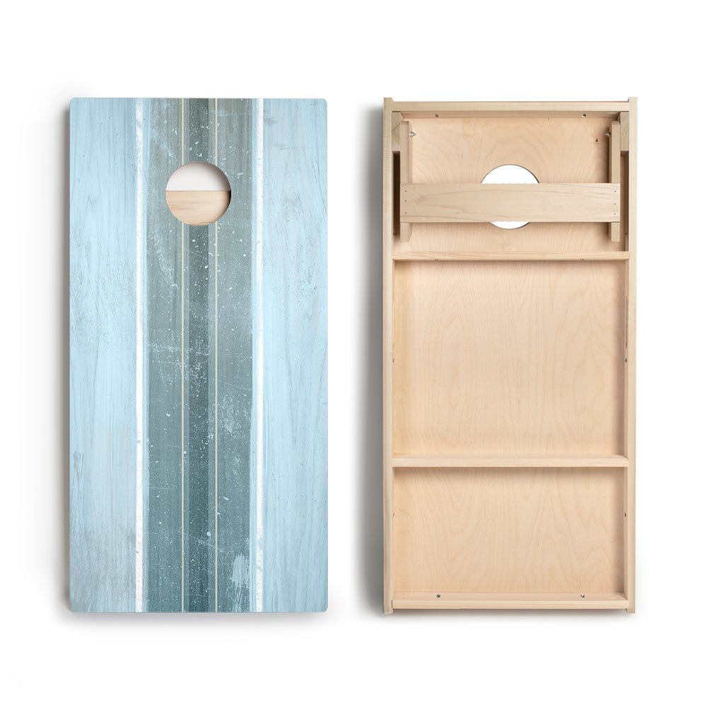 Frosted Surf Stripes Limited Edition Star Cornhole Boards | 01.26 Drop -  | American Cornhole Association