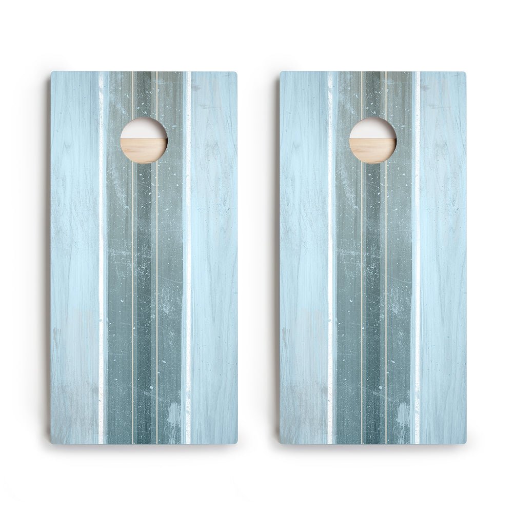 Frosted Surf Stripes Limited Edition Star Cornhole Boards | 01.26 Drop -  | American Cornhole Association