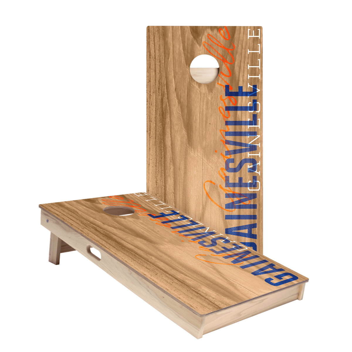 Gainesville Campus Gameday Star Cornhole Boards, - American Cornhole Association