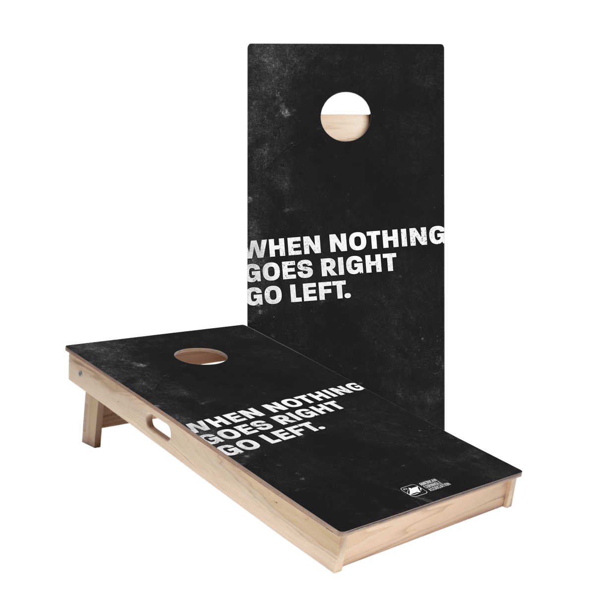Go Left Star Cornhole Boards, - American Cornhole Association