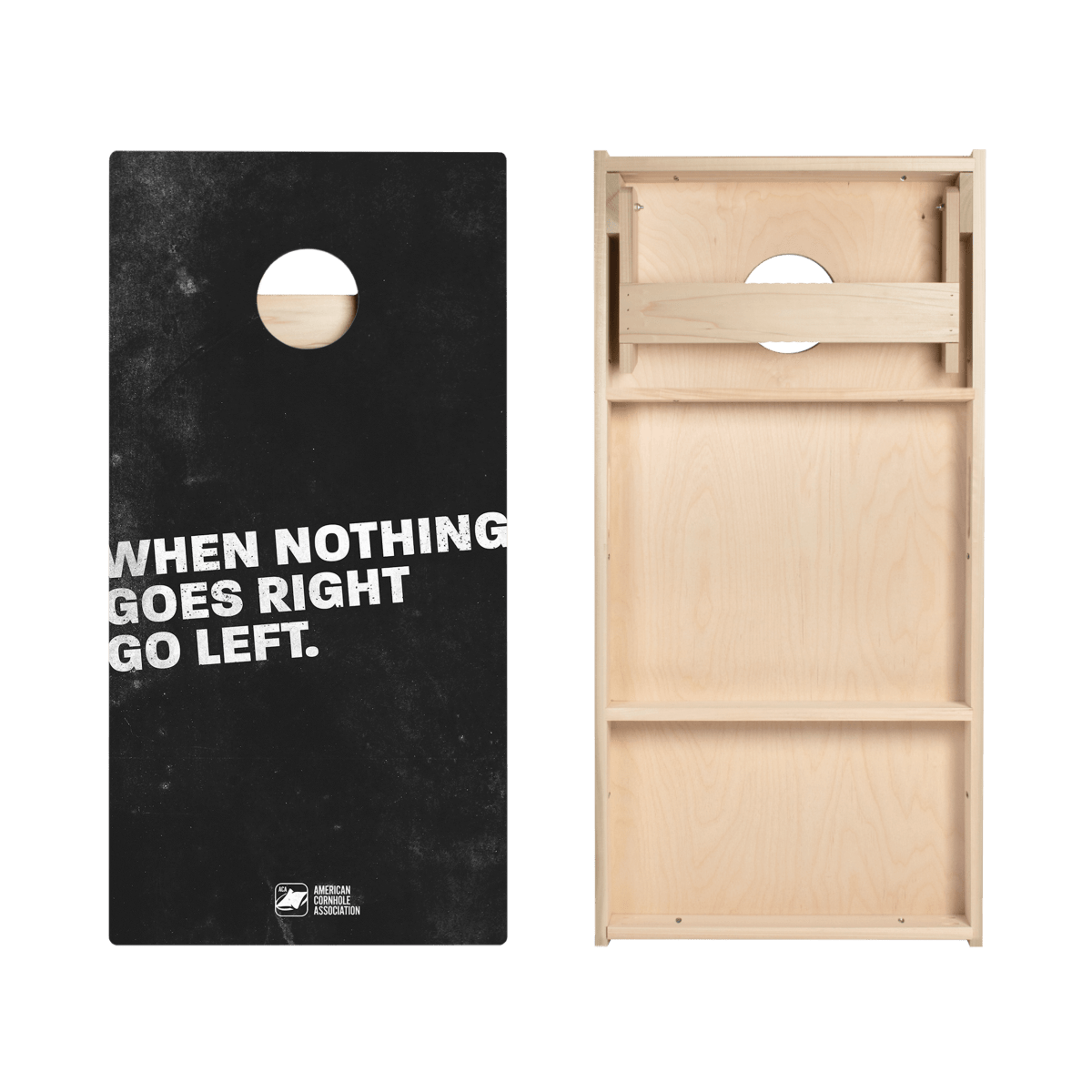 Go Left Star Cornhole Boards, - American Cornhole Association