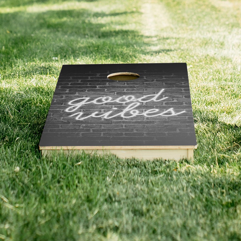 Good Vibes Star Cornhole Boards, - American Cornhole Association