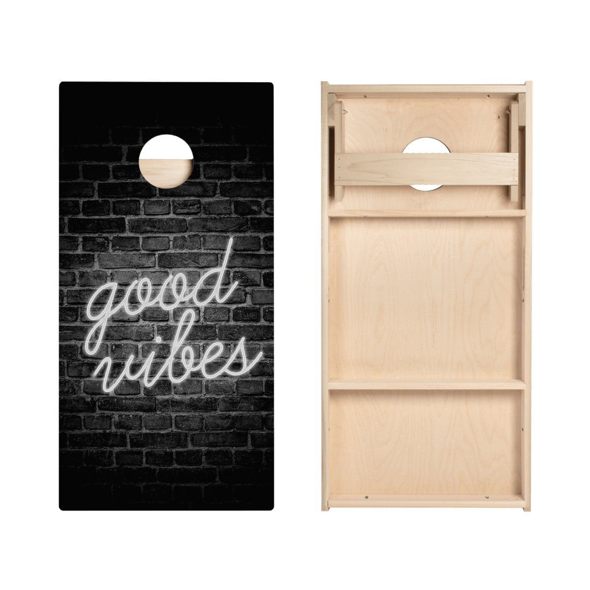 Good Vibes Star Cornhole Boards, - American Cornhole Association