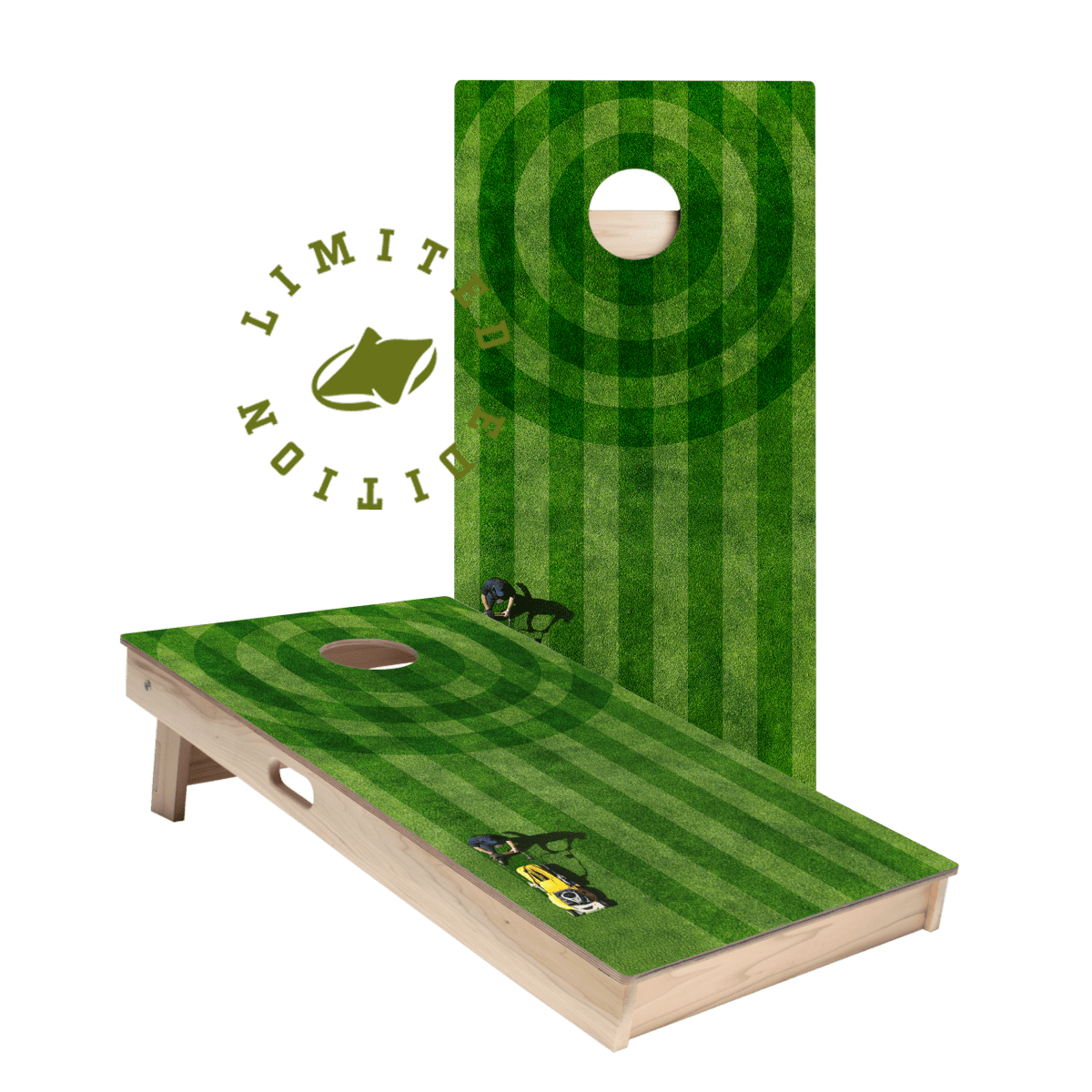 Grass Stripes Limited Edition Star Cornhole Boards | 06.25 Drop, - American Cornhole Association