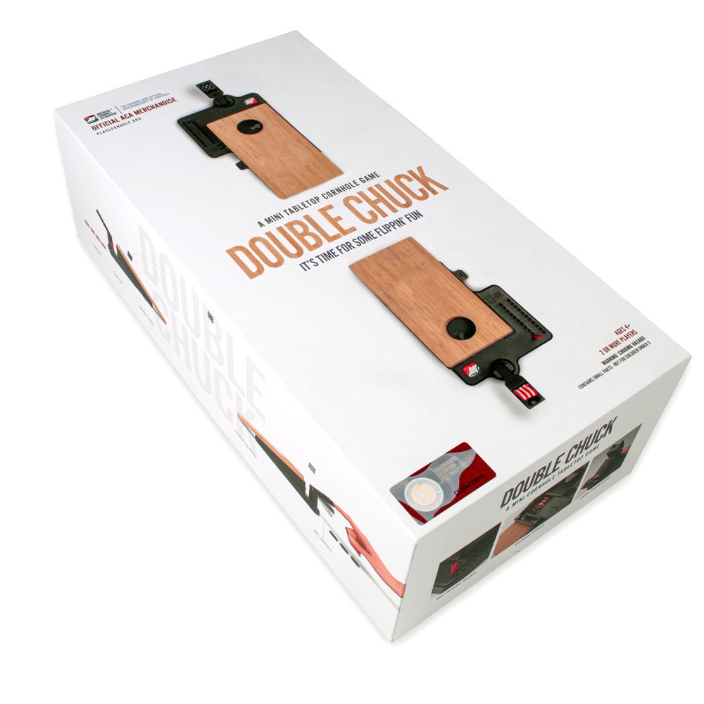 Green Surfboards Double Chuck Mini Cornhole Tabletop Game, - American Cornhole Association