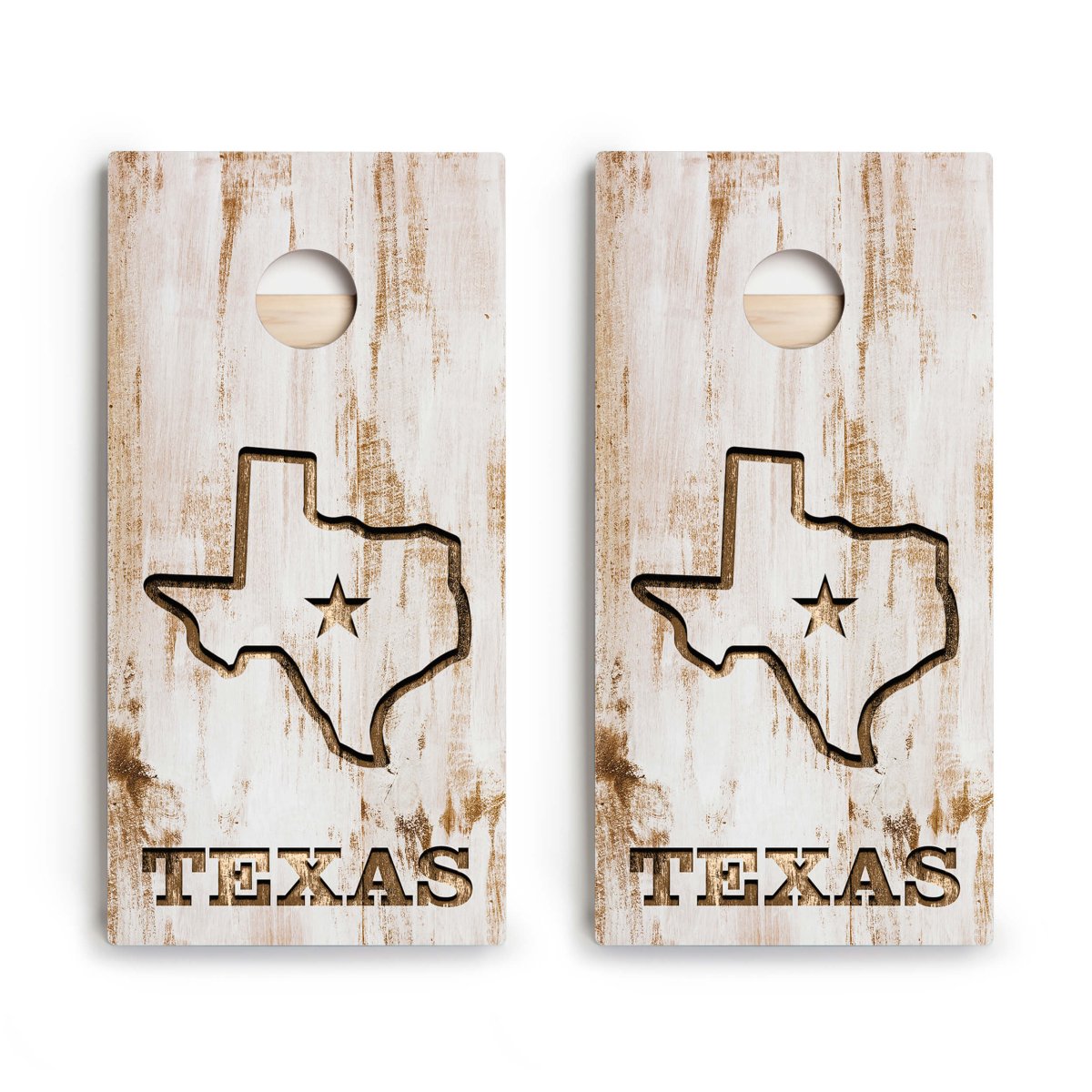 Hometown Of Texas Star Cornhole Boards - ACA - 000358 | American Cornhole Association