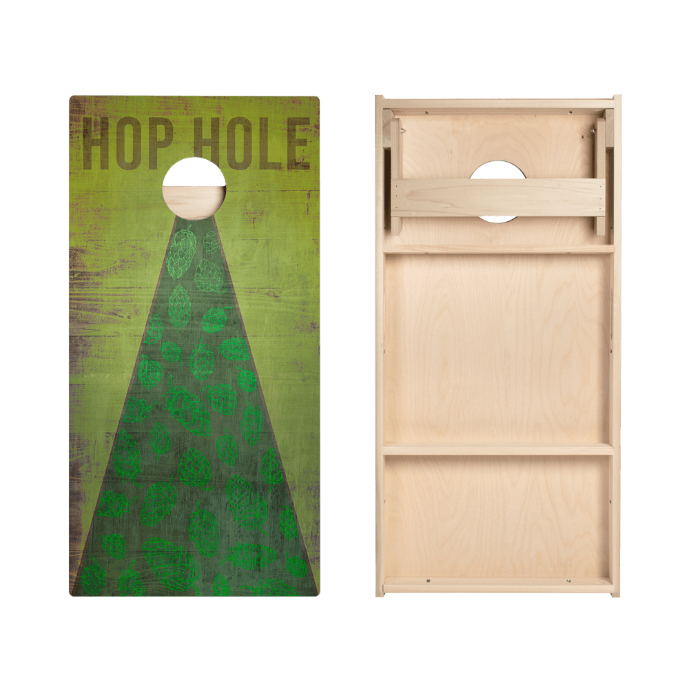 Hop Hole Star Cornhole Boards - ACA - 000160 | American Cornhole Association