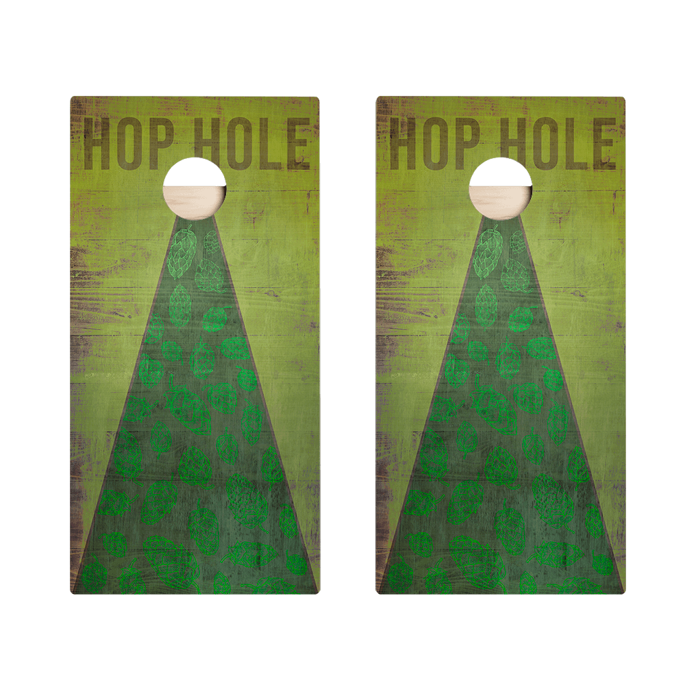 Hop Hole Star Cornhole Boards - ACA - 000160 | American Cornhole Association