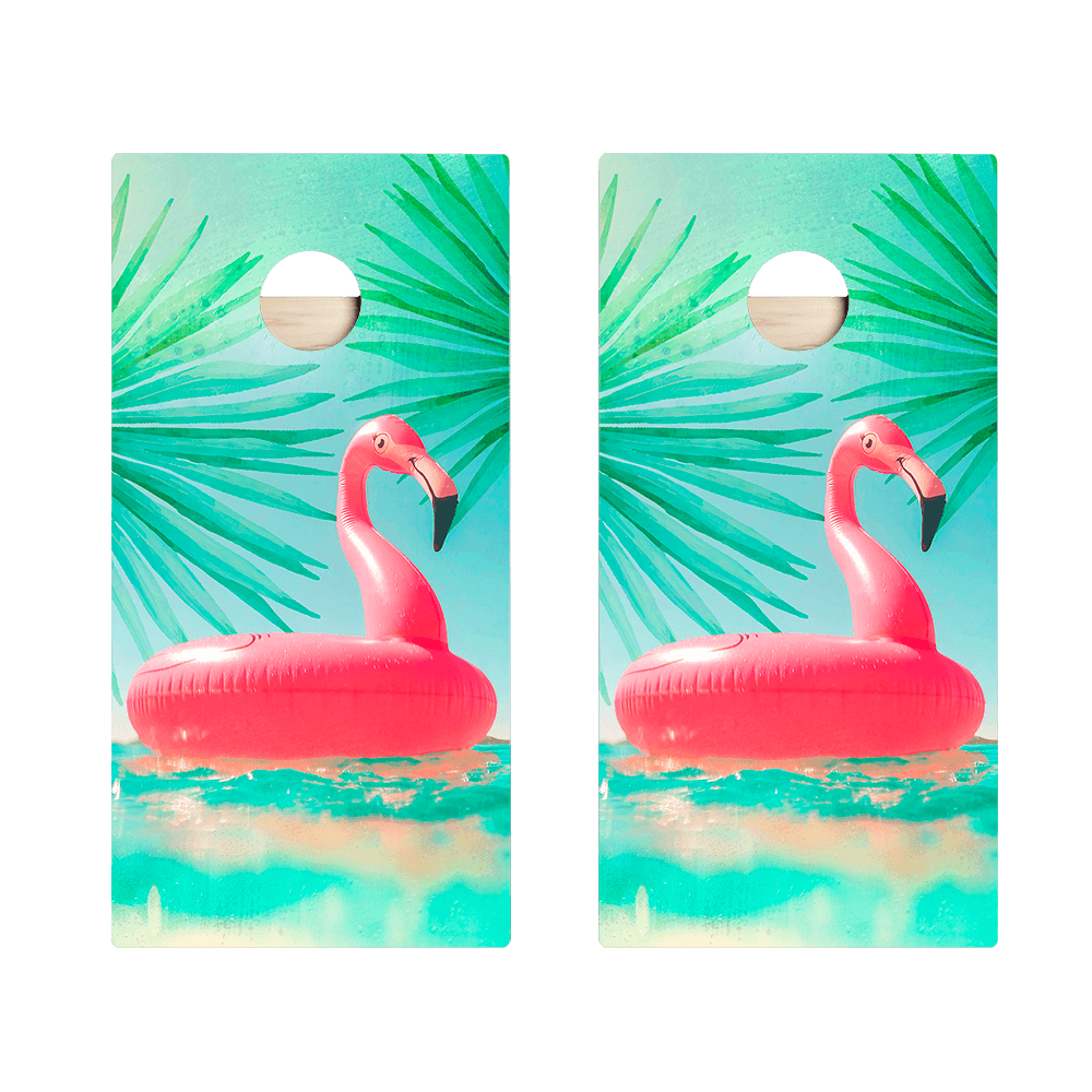 Inflatable Flamingo Star Cornhole Boards, - American Cornhole Association