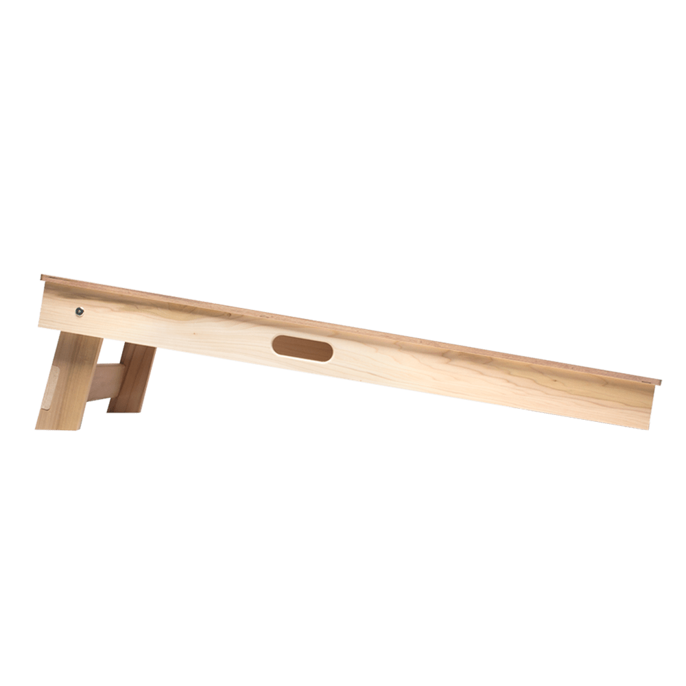 Just Peachy Star Cornhole Boards - ACA - 000277 | American Cornhole Association