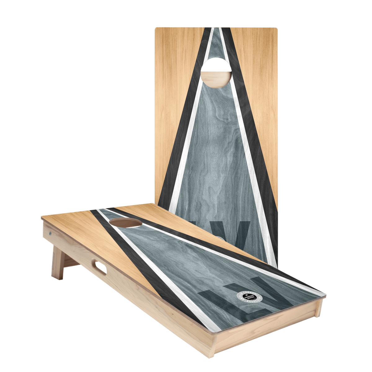 Las Vegas Football Gameday Classic Triangle Star Cornhole Boards, - American Cornhole Association