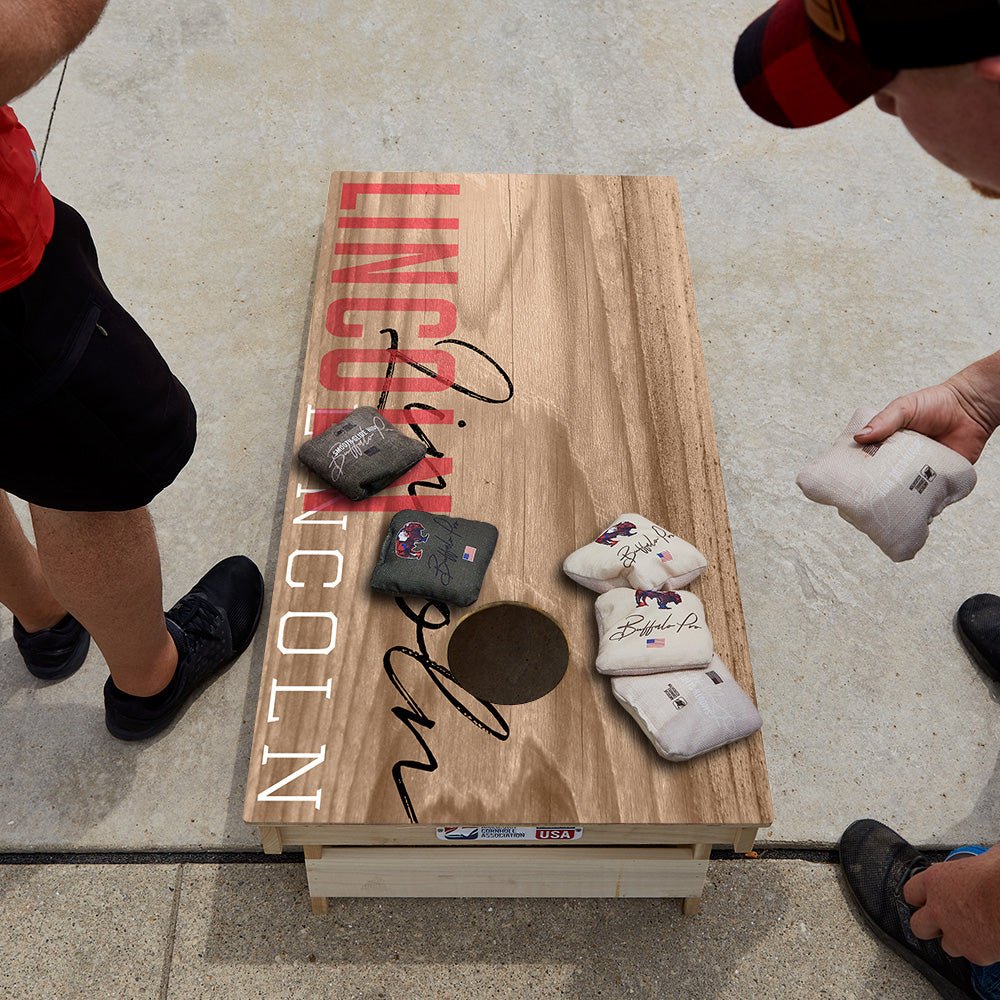 Lincoln Campus Gameday Star Cornhole Boards, - American Cornhole Association