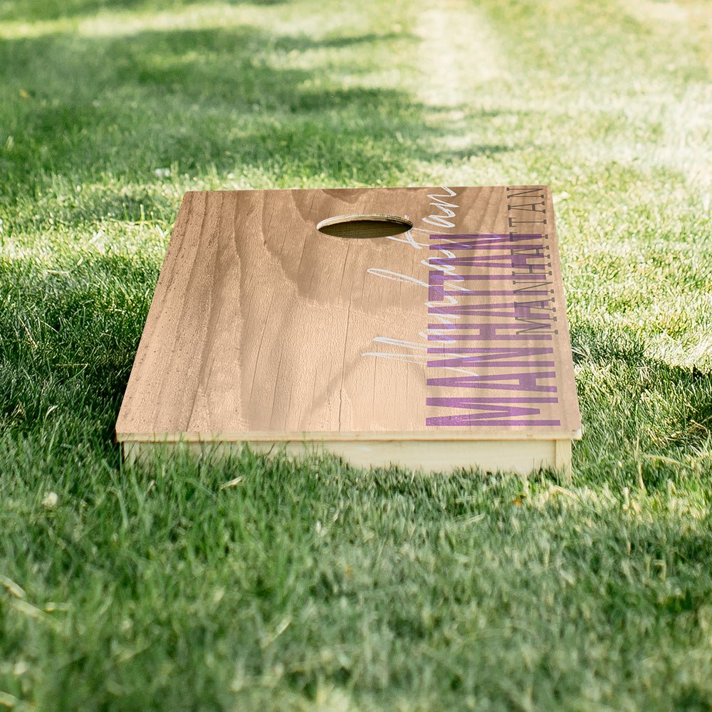 Manhattan Campus Gameday Star Cornhole Boards, - American Cornhole Association