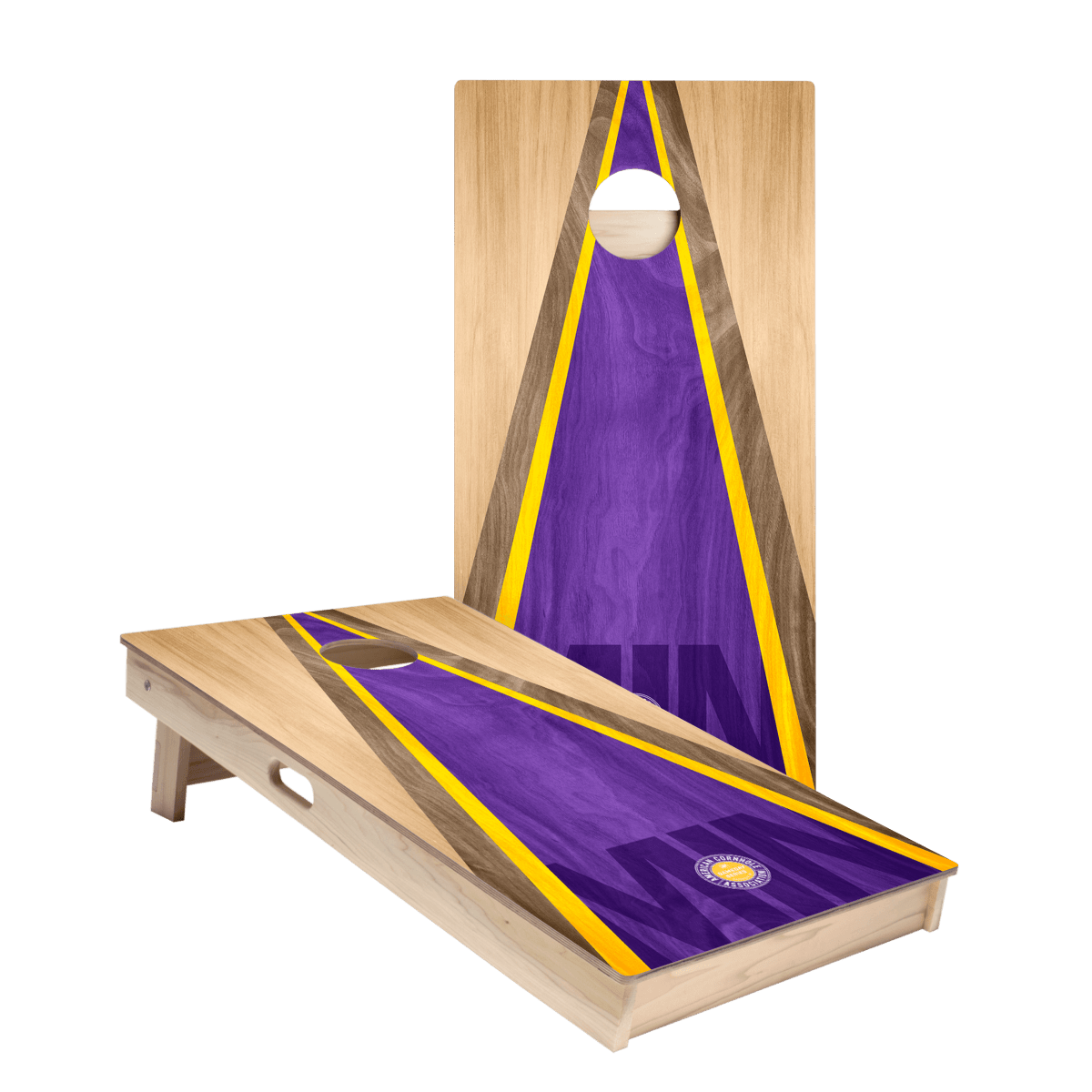 Minnesota Football Gameday Classic Triangle Star Cornhole Boards, - American Cornhole Association